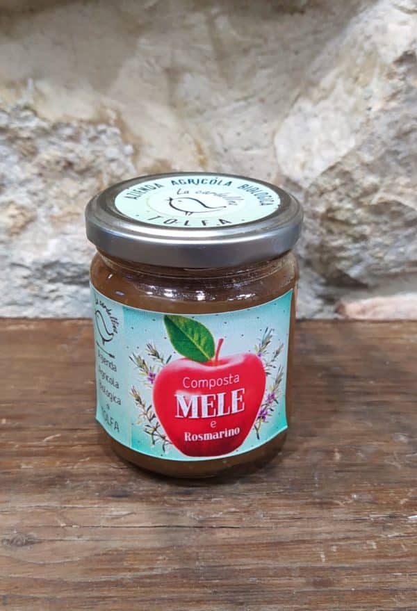 Composta di mele e rosmarino