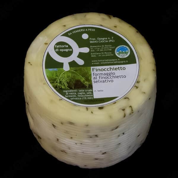 Caciottina al finocchietto selvatico