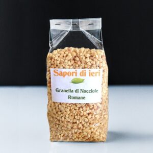 Granella di nocciole da agricoltura biologica