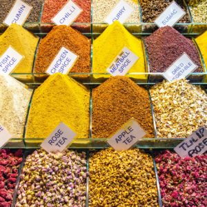 Spices at the spice market
